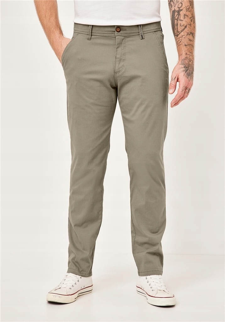 Chino Kalhoty Redpoint Odessa Velké Velikosti Béžové 3XL 48/32