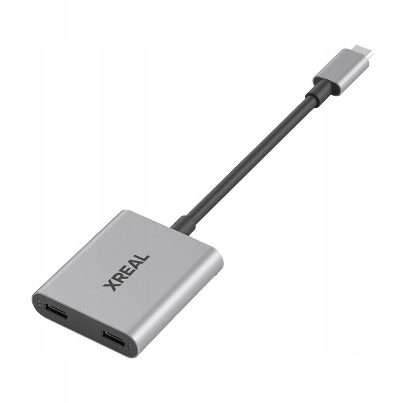Xreal Szybki Adapter Przejściówka Hub 2W1 Do Ładowania Okularów Usb-C 45W