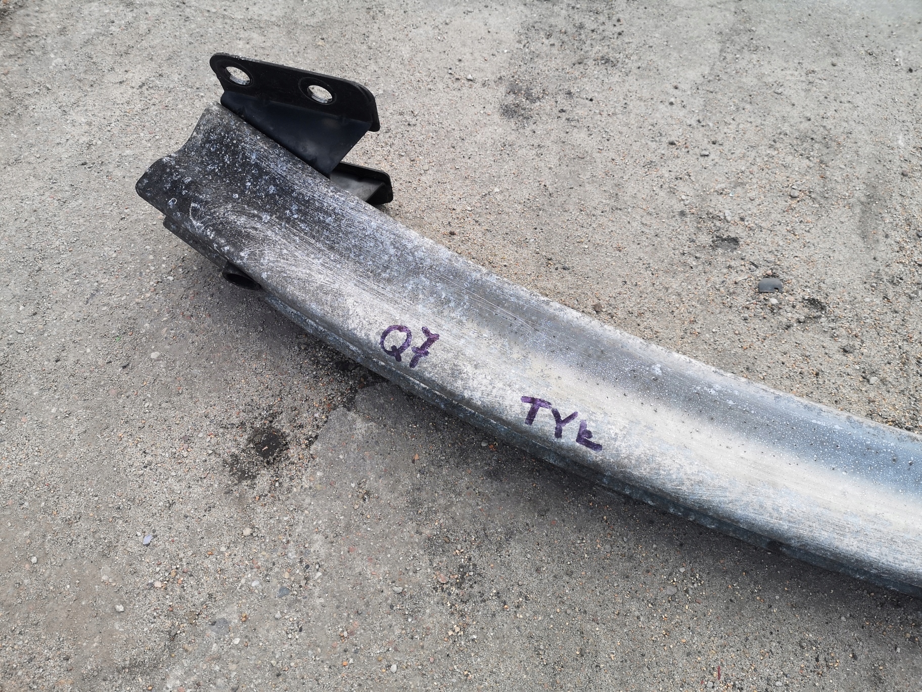AUDI Q7 pillar bumper support rear part rear