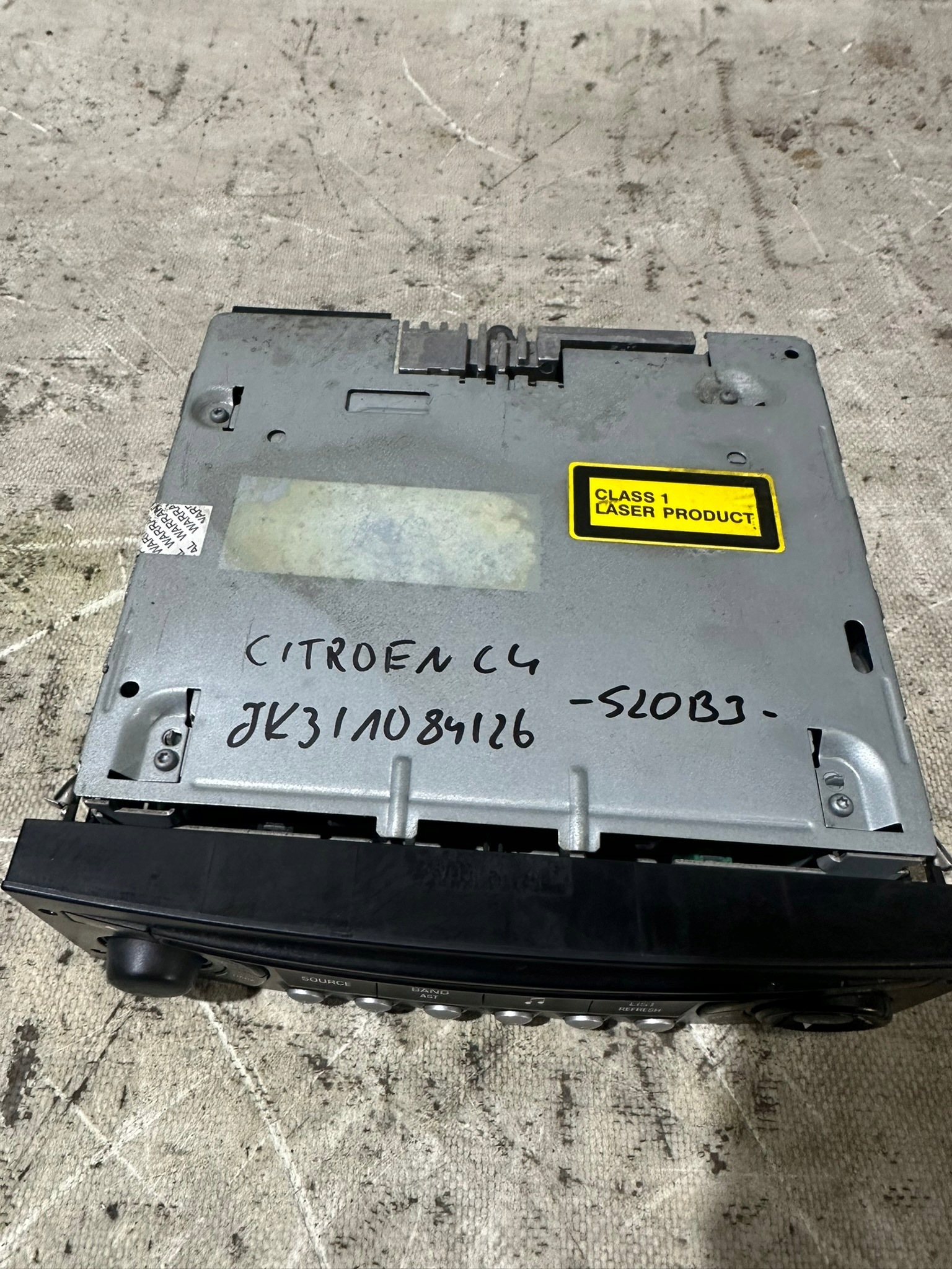 RADIO CITROEN C4 7645137392