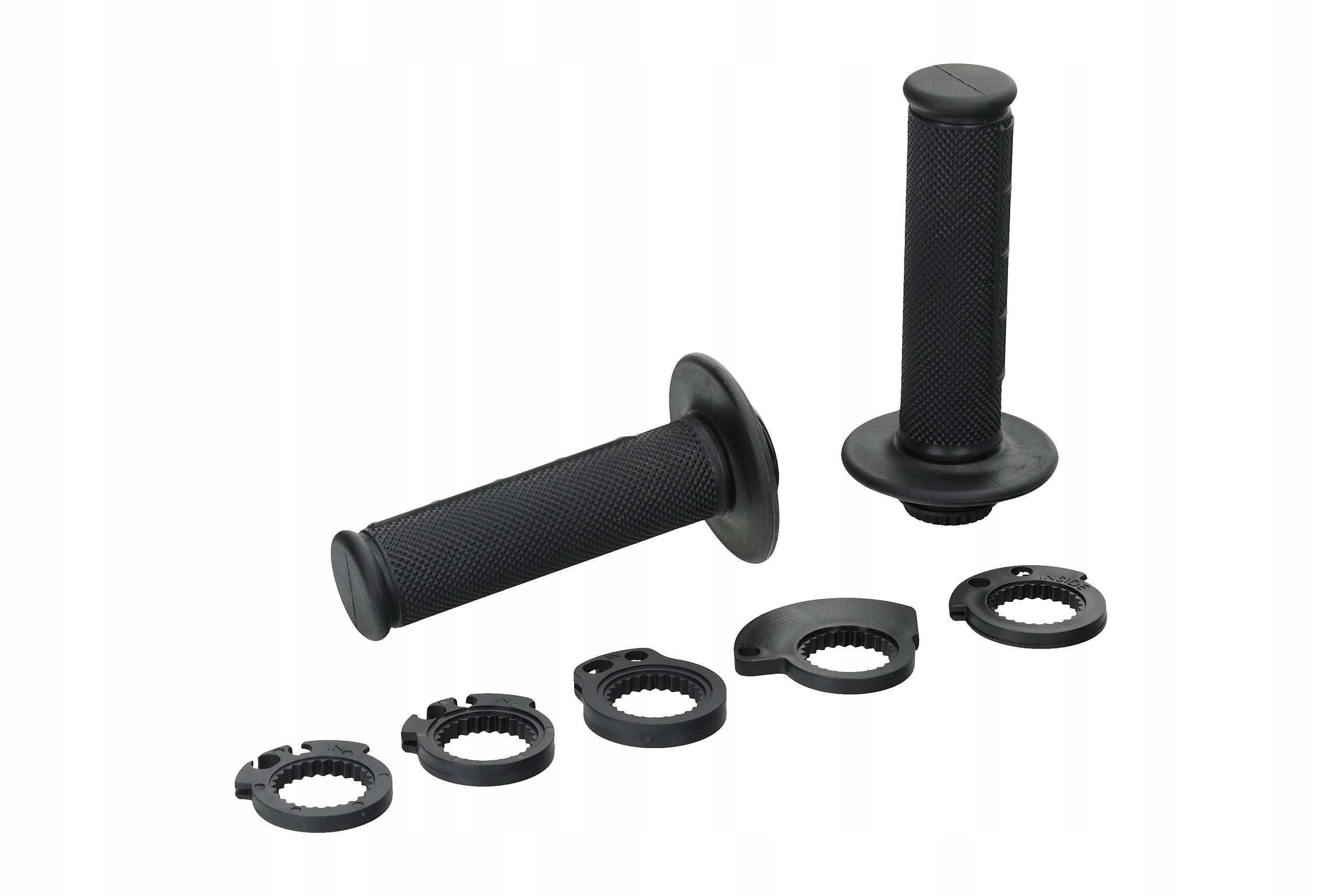 Manžety řídítek Lock-On Cross Enduro černé Hlp