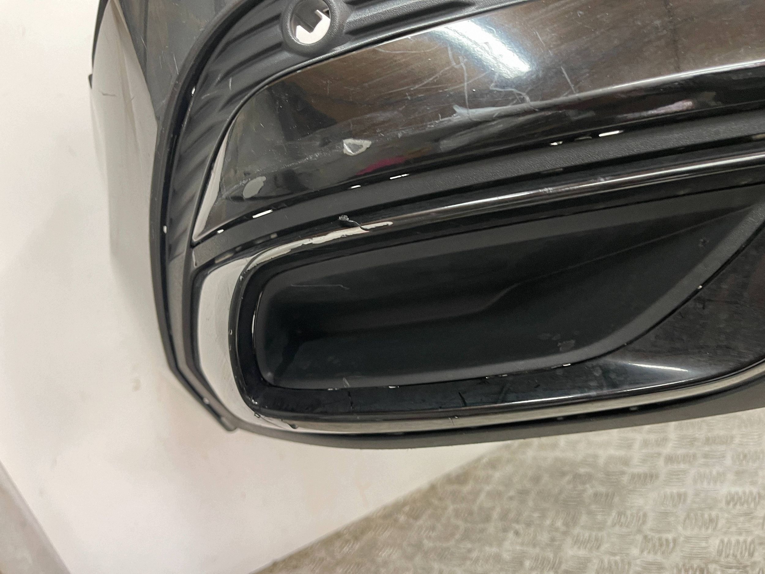 bumper rear rear part AUDI Q7 4M II 2 LIFT 19- S-LINE