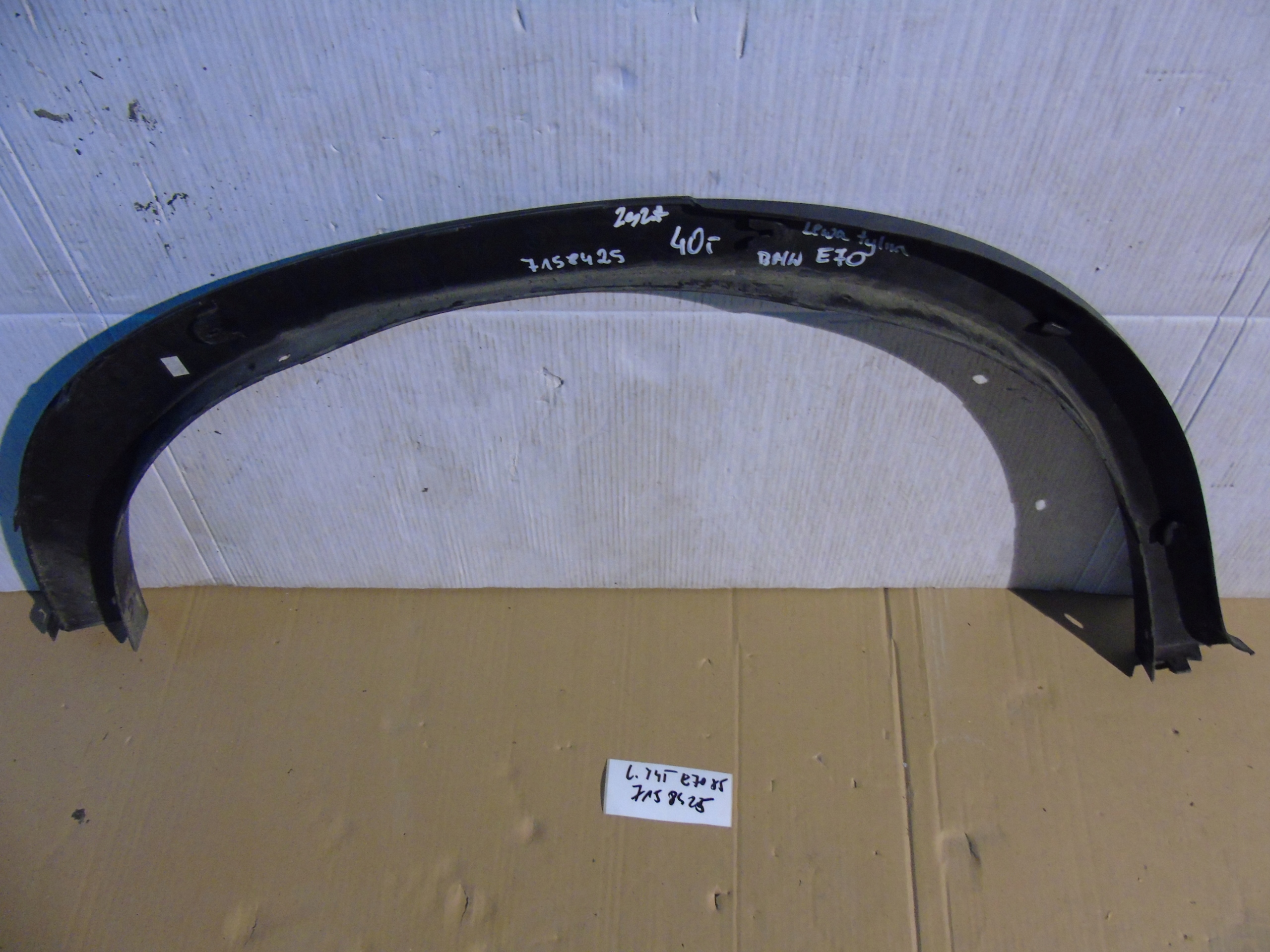 IDEALNA modanatura parafango sinistra posteriore BMW X5 E70 1