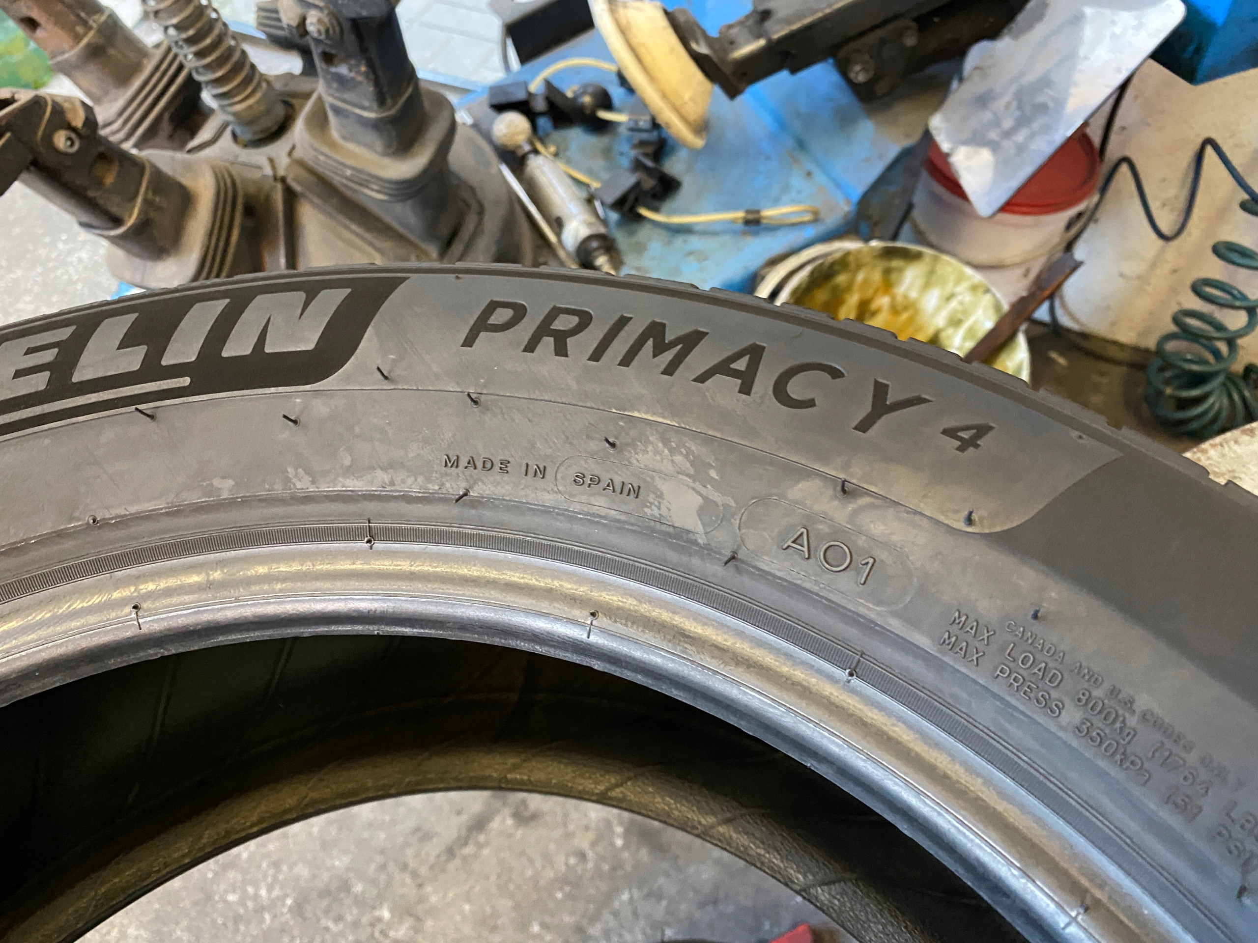 2 tyres summer 235/55R18 Michelin Primacy 4 6mm 2023r