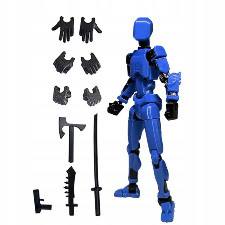 MINI FIGURKA AKCJI SUPER LEGENDY Ruchoma Kolekcjonerska Robot 3d CS GTA ...