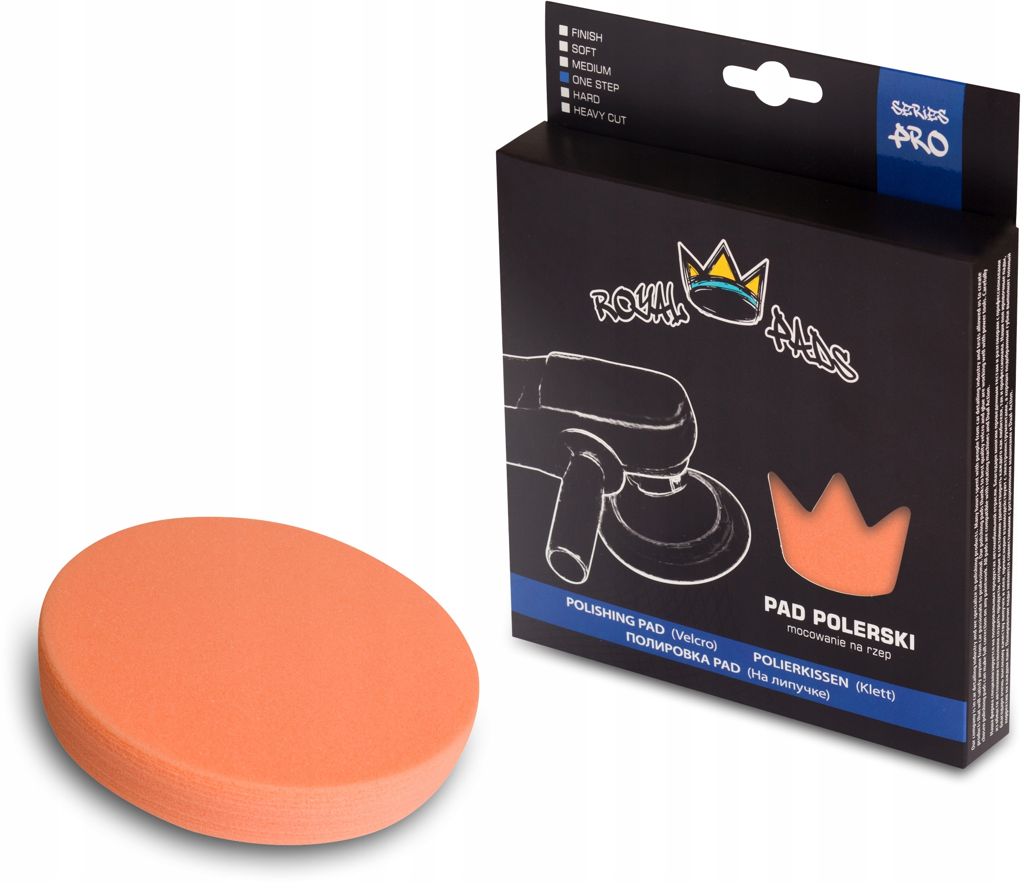 

Royal Pads One-Step Pad 80mm Gąbka polerska