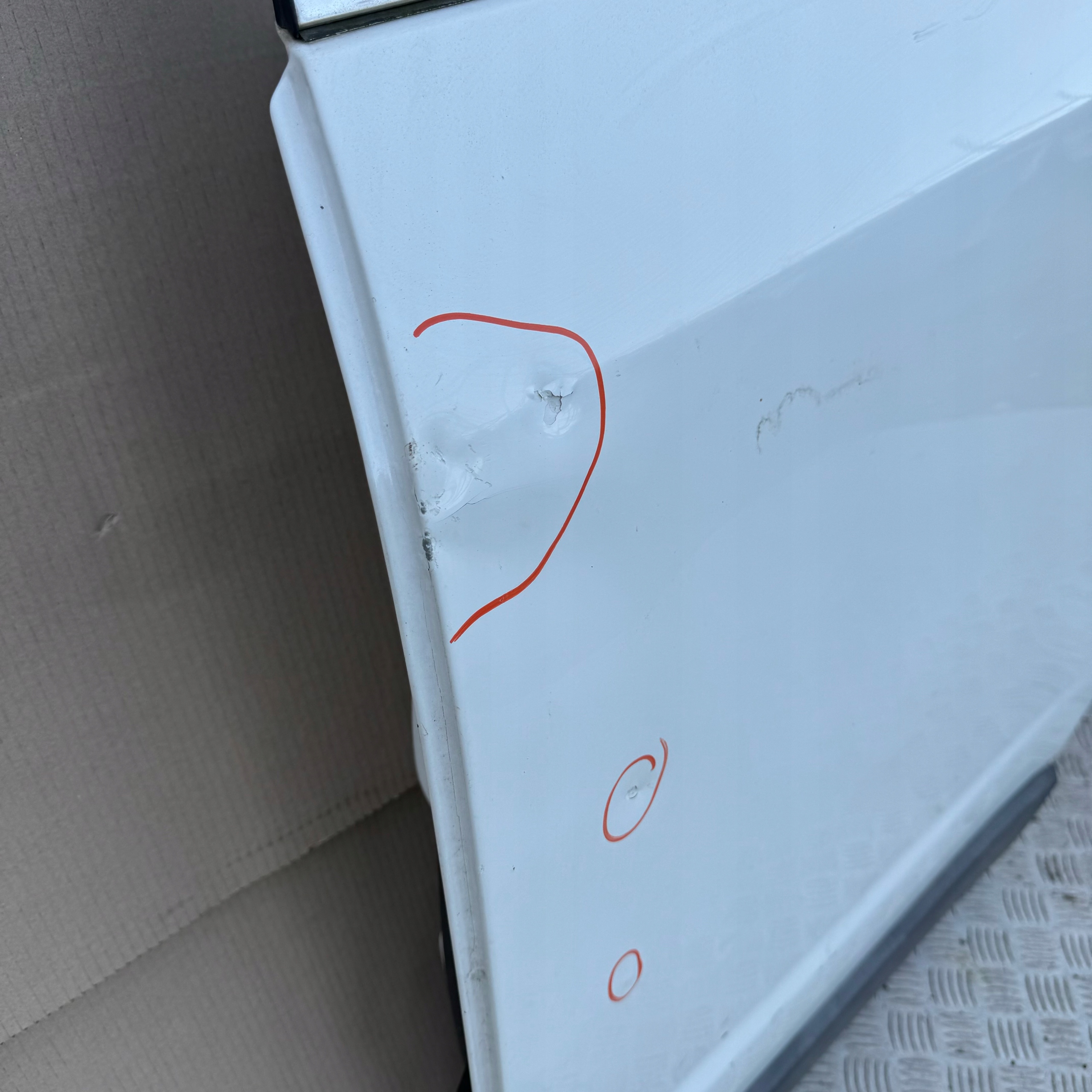 door complete rear. left OPEL ANTARA LIFT 2015 year