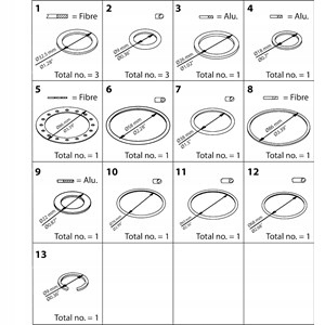 Zestaw kontrolny do ICS/ICLX/ICM 32 DANFOSS