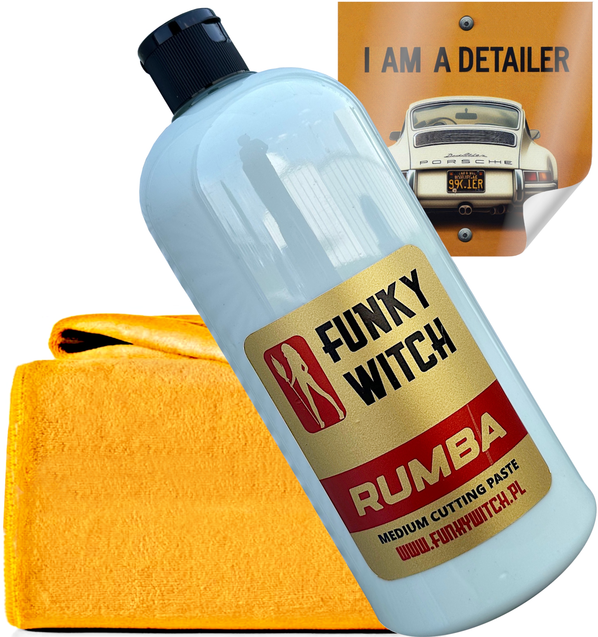 Funky Witch Rumba Medium Cutting Paste Stredne rezná leštiaca pasta 1L
