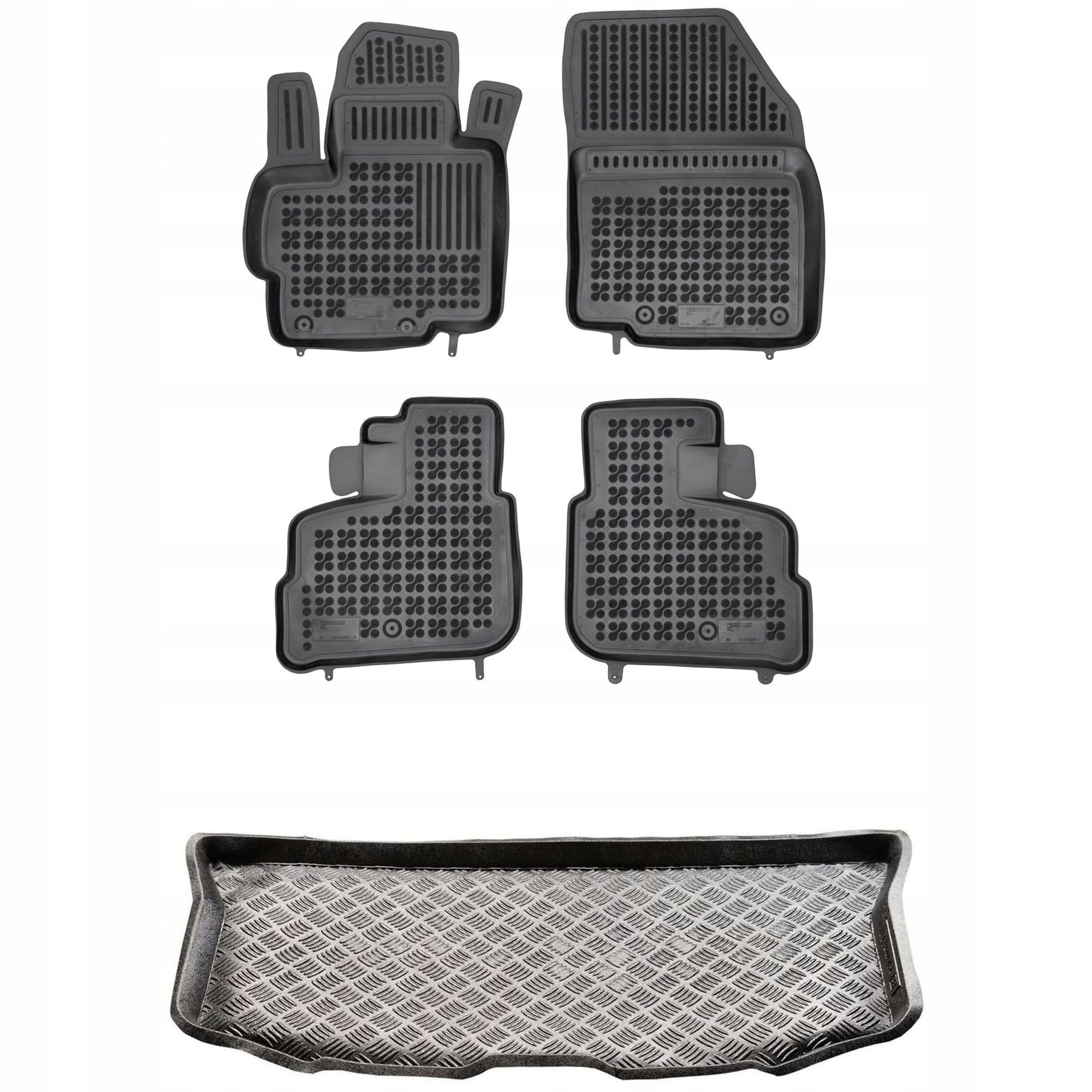 Sada kobercov a rohoží Mitsubishi Space Star od roku 2018, horná podlaha, batožinový priestor