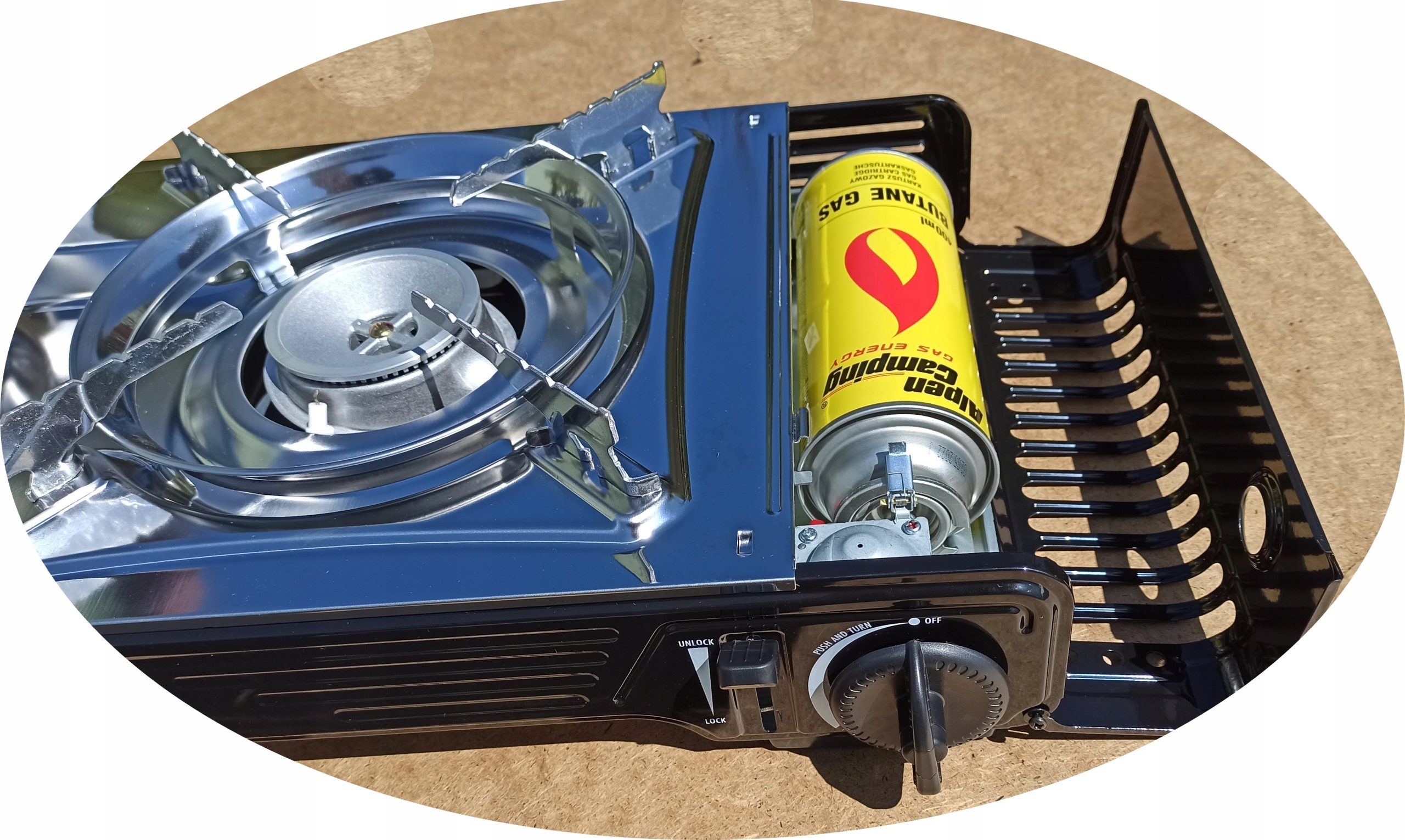 PODWÓJNA KUCHENKA TURYSTYCZ ALPEN CAMPING TOSCANIA Marka Alpen Camping