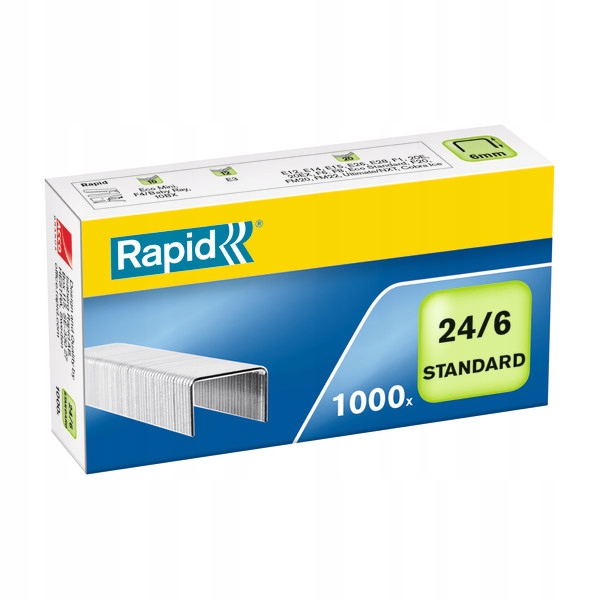 

Zszywki Rapid Strong 24/6 1000 sztuk