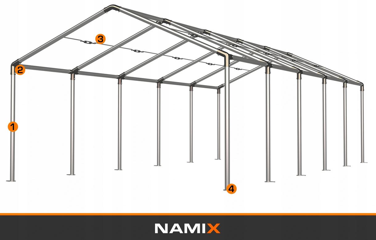 НАМЕТ COMFORT 6х10 СКЛАДСЬКИЙ САДОВИЙ РІЗНІ КОЛЬОРИ Виробник НАМІКС