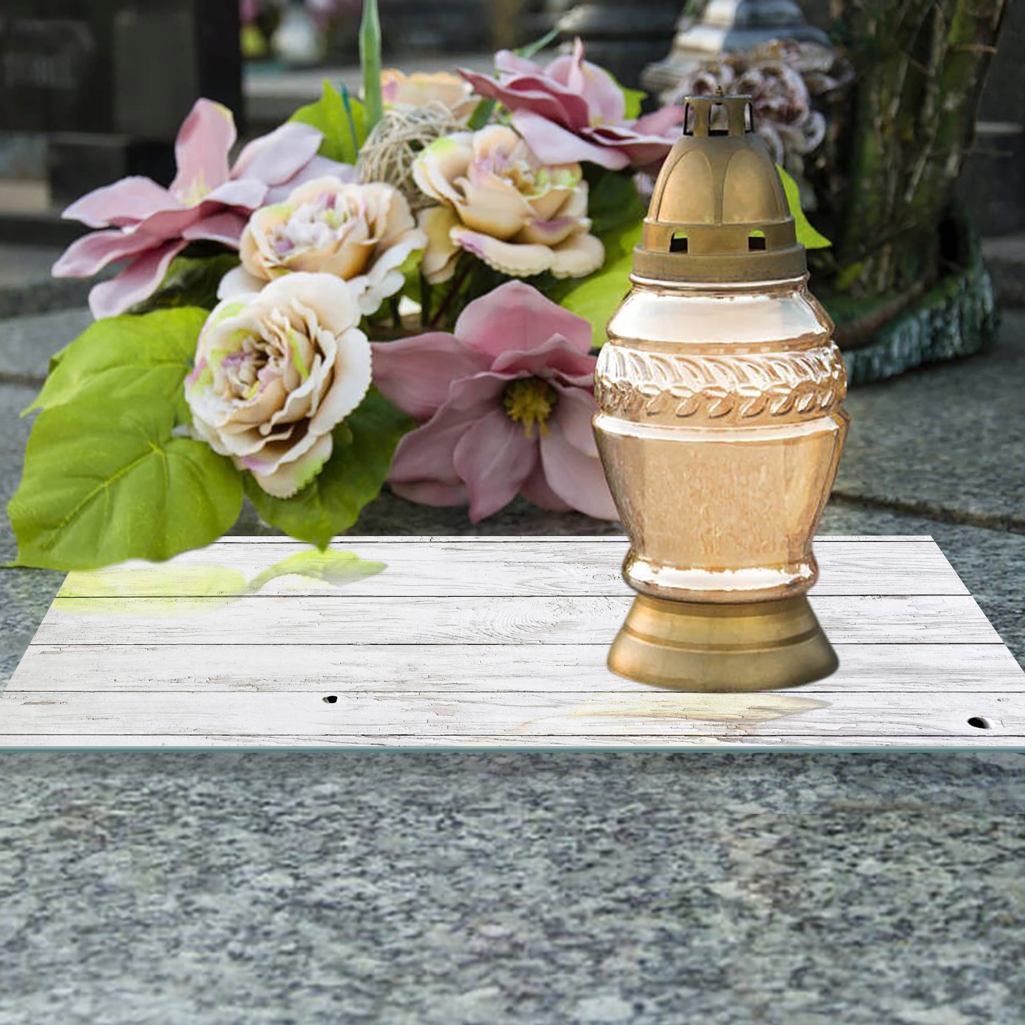 SZKLANA PODSTAWKA POD ZNICZE 60x30cm Deski 102d Kod producenta deska-szklana-102d