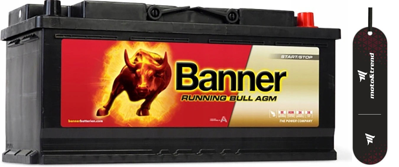 60501 - АККУМУЛЯТОРНАЯ БАТАРЕЯ BANNER RUNNING BULL AGM 105AH 950A