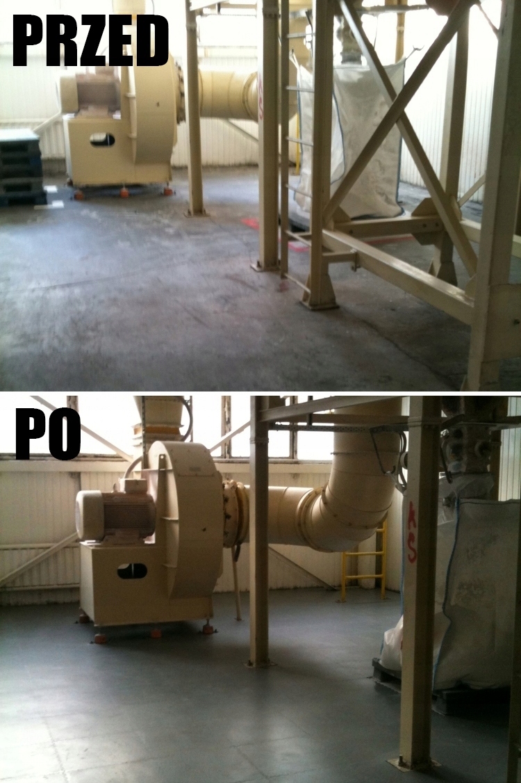 Płytki do Garażu R-TILE Jasnoszary Wzór Skóra PCV Materiał PVC