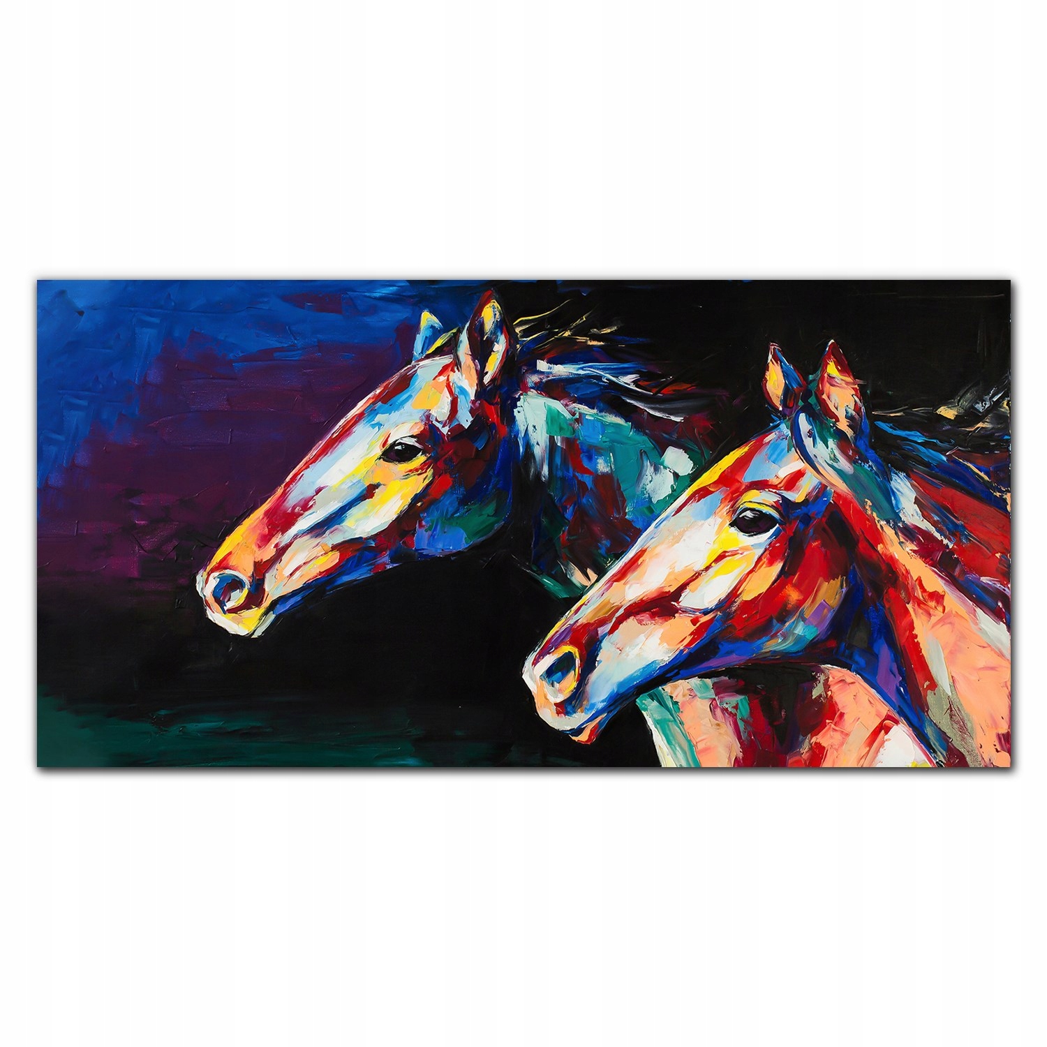 Fotoobraz na ráme Zvieratá a kone 140x70