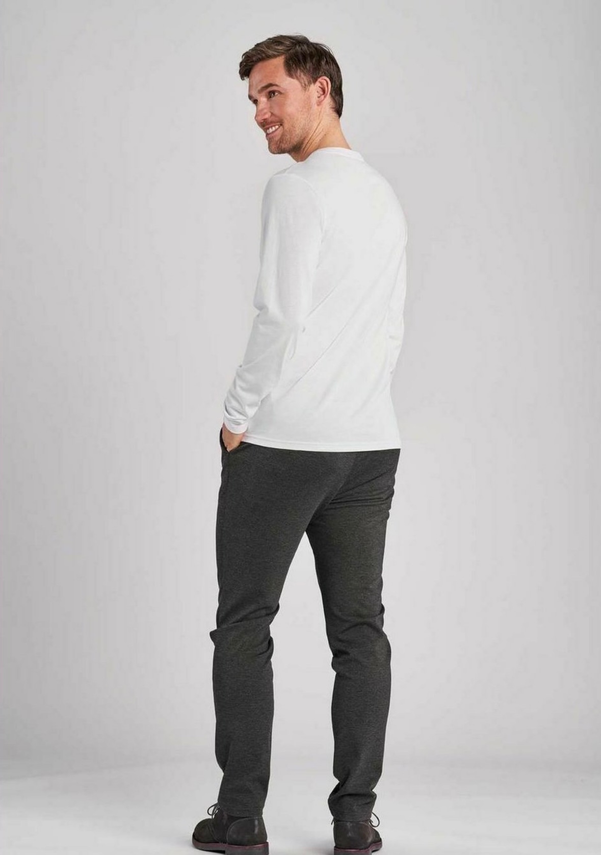 U.S. Polo Assn. Biała Bluzka Męska Długi Rękaw Logo Haft Longsleeve r. XXL Rozmiar XXL