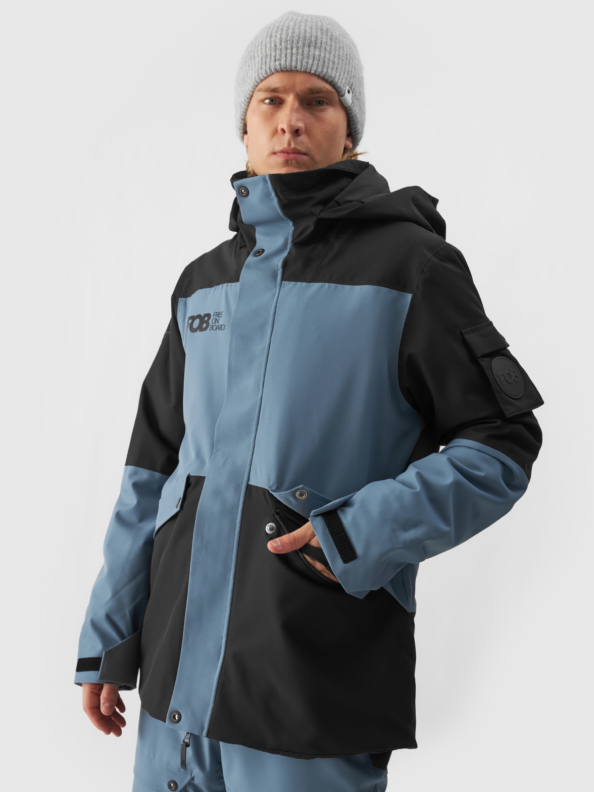 4F Kurtka Snowboardowa Fob 10 000 Neodry 4FWAW24TTJAM509 R. L