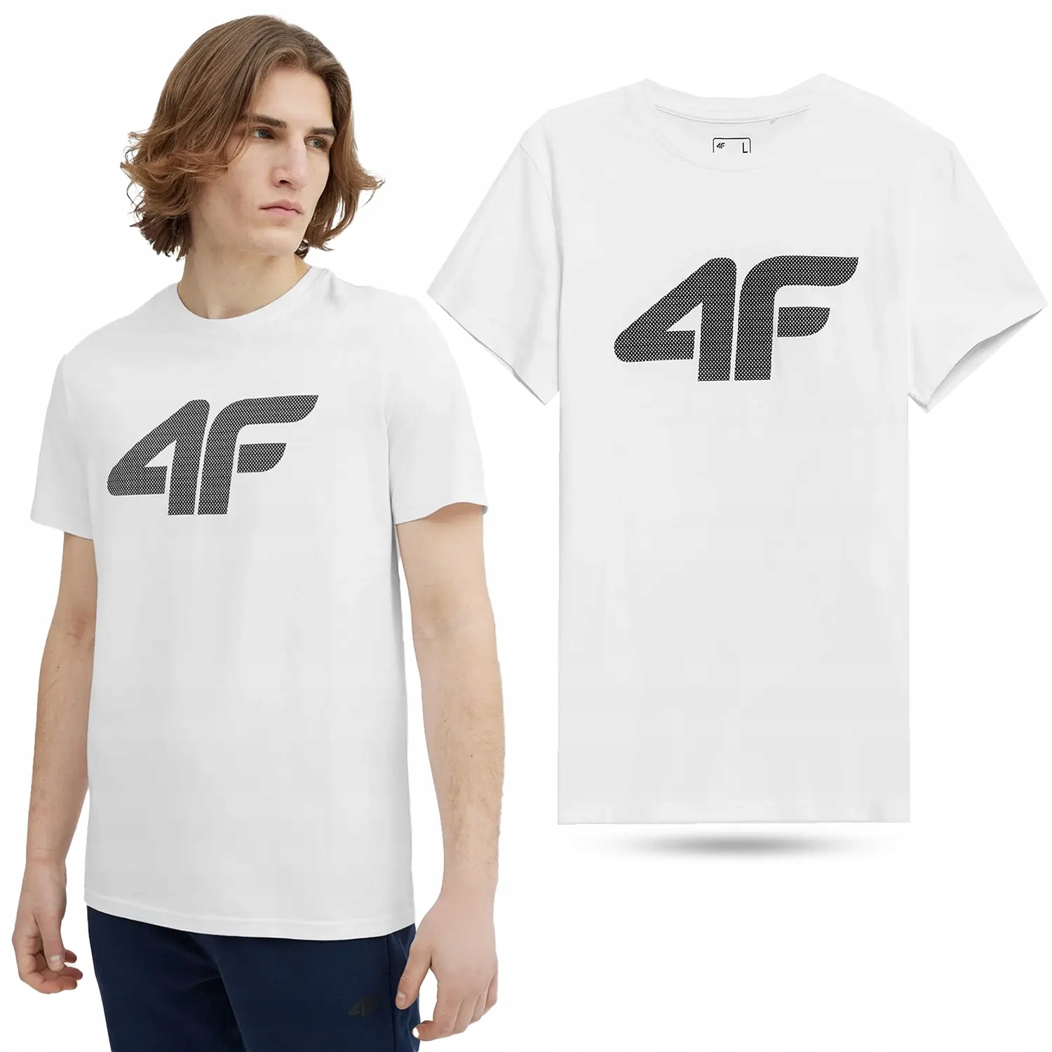 

Koszulka Męska 4F T-shirt Bawełniany SS23M537