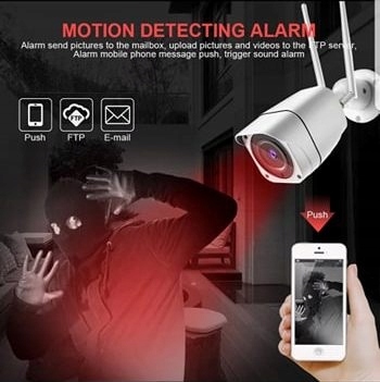 KAMERA 3G 4G ZEWNĘTRZNA GSM 5Mpx DO MONITORINGU Technologia IP