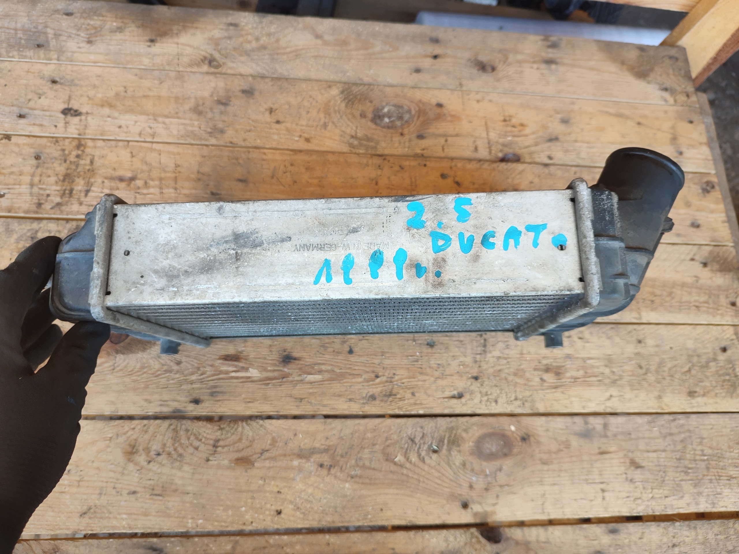 FIAT DUCATO 2.5 Kühler INTERCOOLER 1307012080