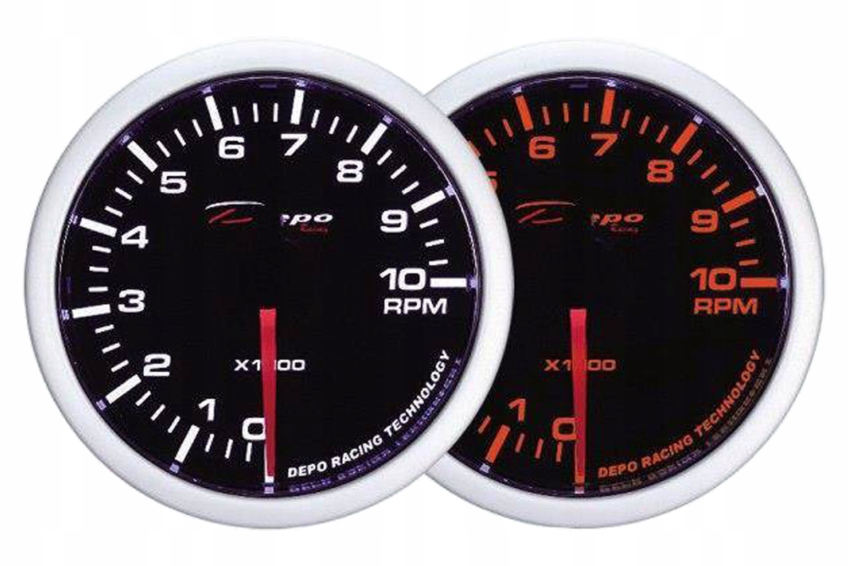 Časovač Indikátor Depo Wa 60 MM Otáčkomer 10000 Ot./min