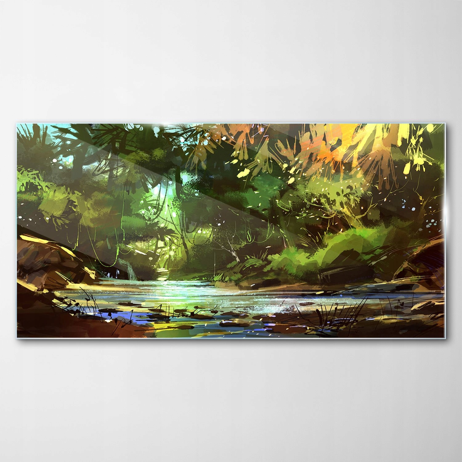 

Obraz na Szkle Dekor Dżungla Tropiki Las 120x60