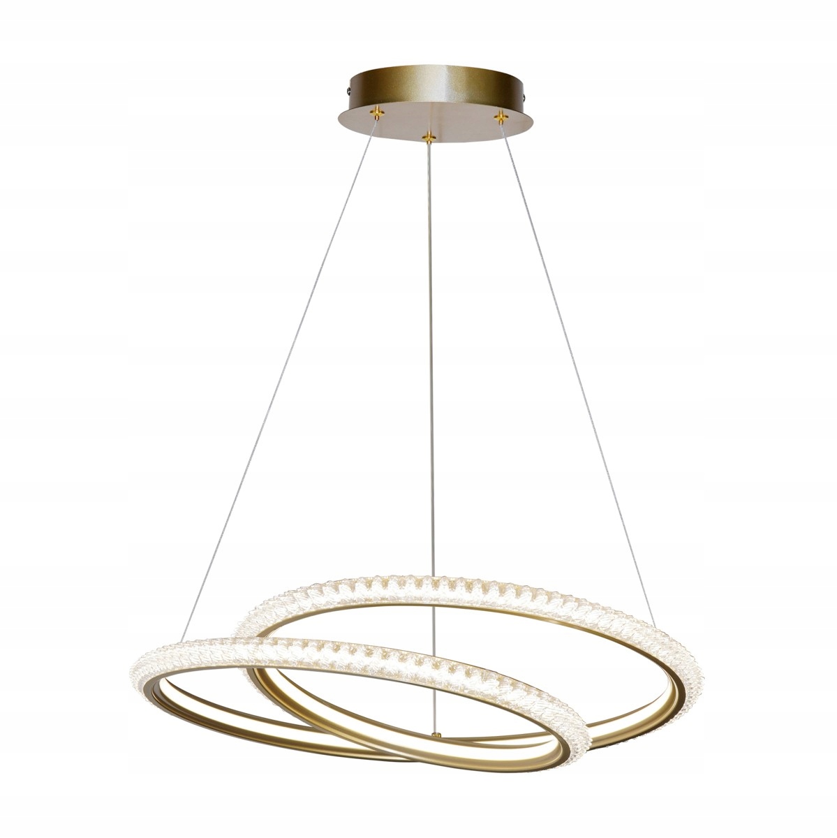 Kortia PND-64873-GD Moderní zlatá závěsná Led lampa