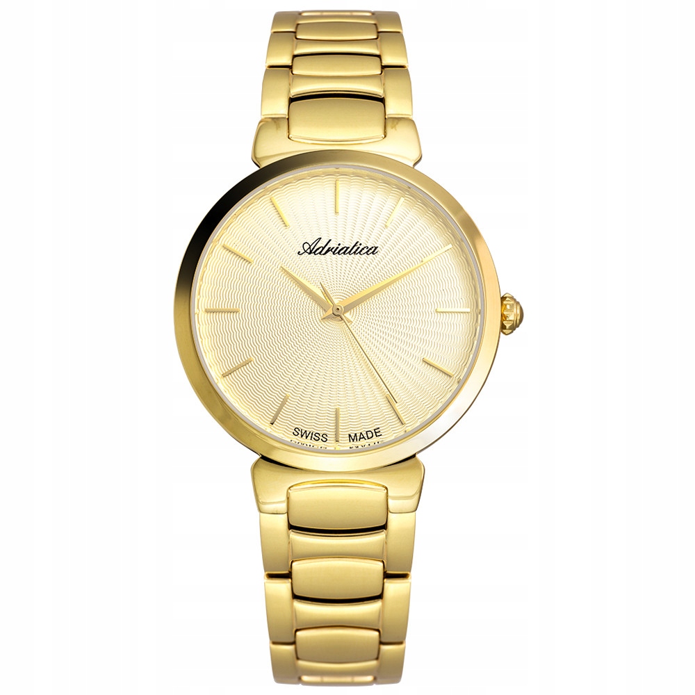 Dámské hodinky Adriatica A3706.1111Q zlaté