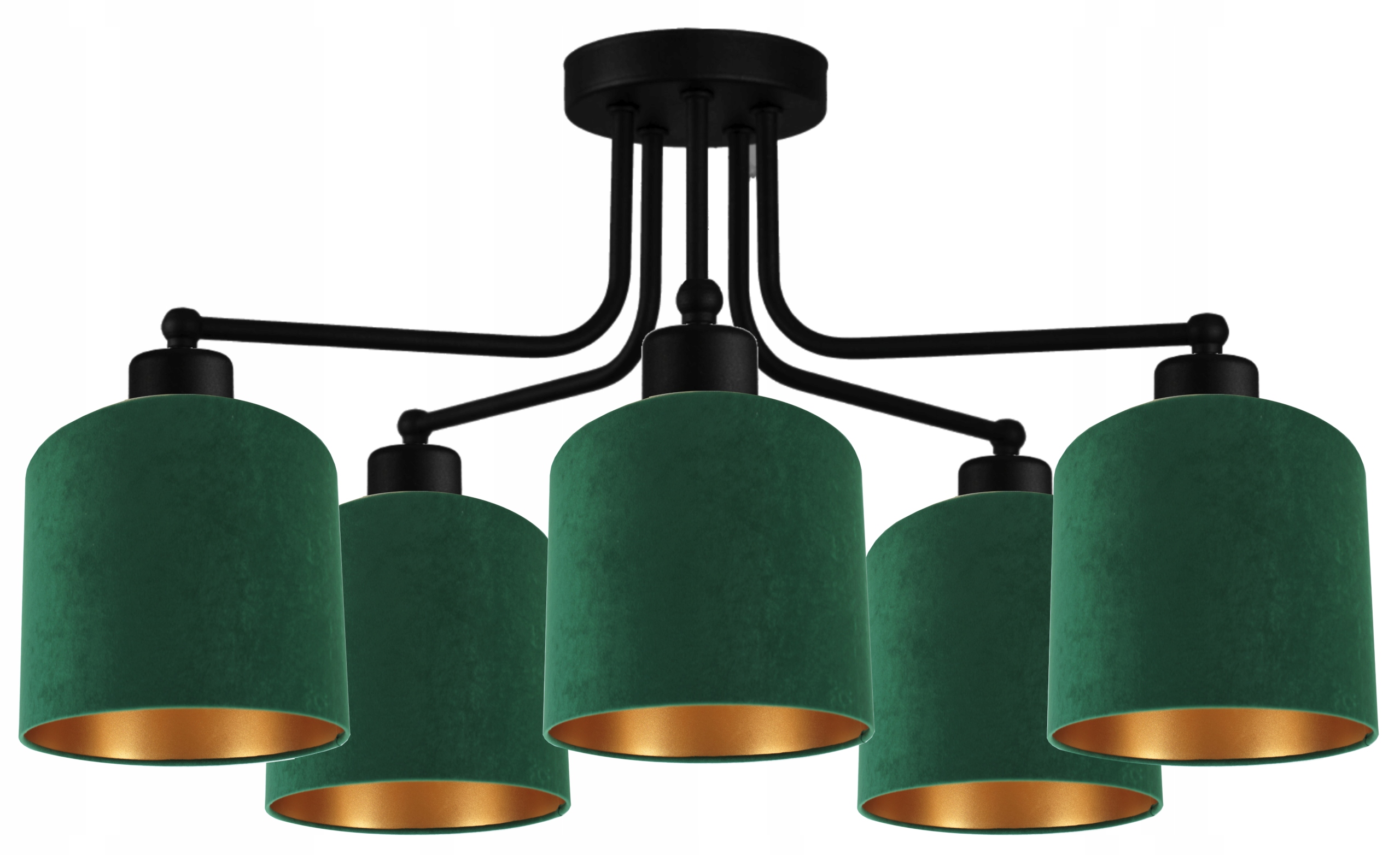 

Lampa Wisząca Sufitowa Żyrandol Plafon Led Welur