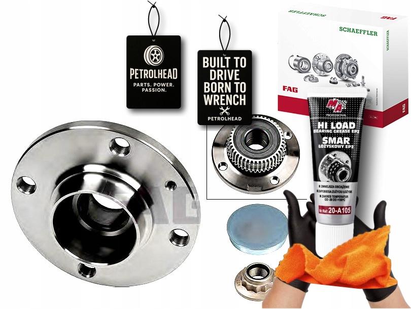 Ložisko Kola Vw Zadní Polo Lupo Fag #Petrolhead Pro+ Kit7