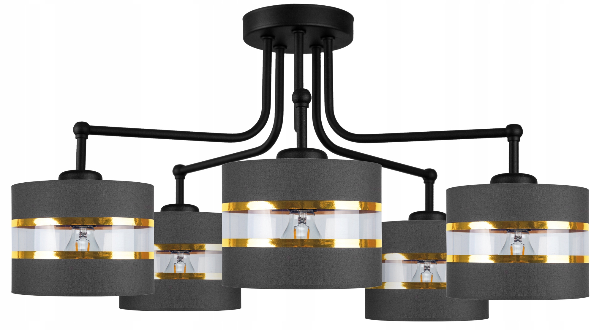 

Lampa Wisząca Zwis Sufitowa Żyrandol Abażur Led