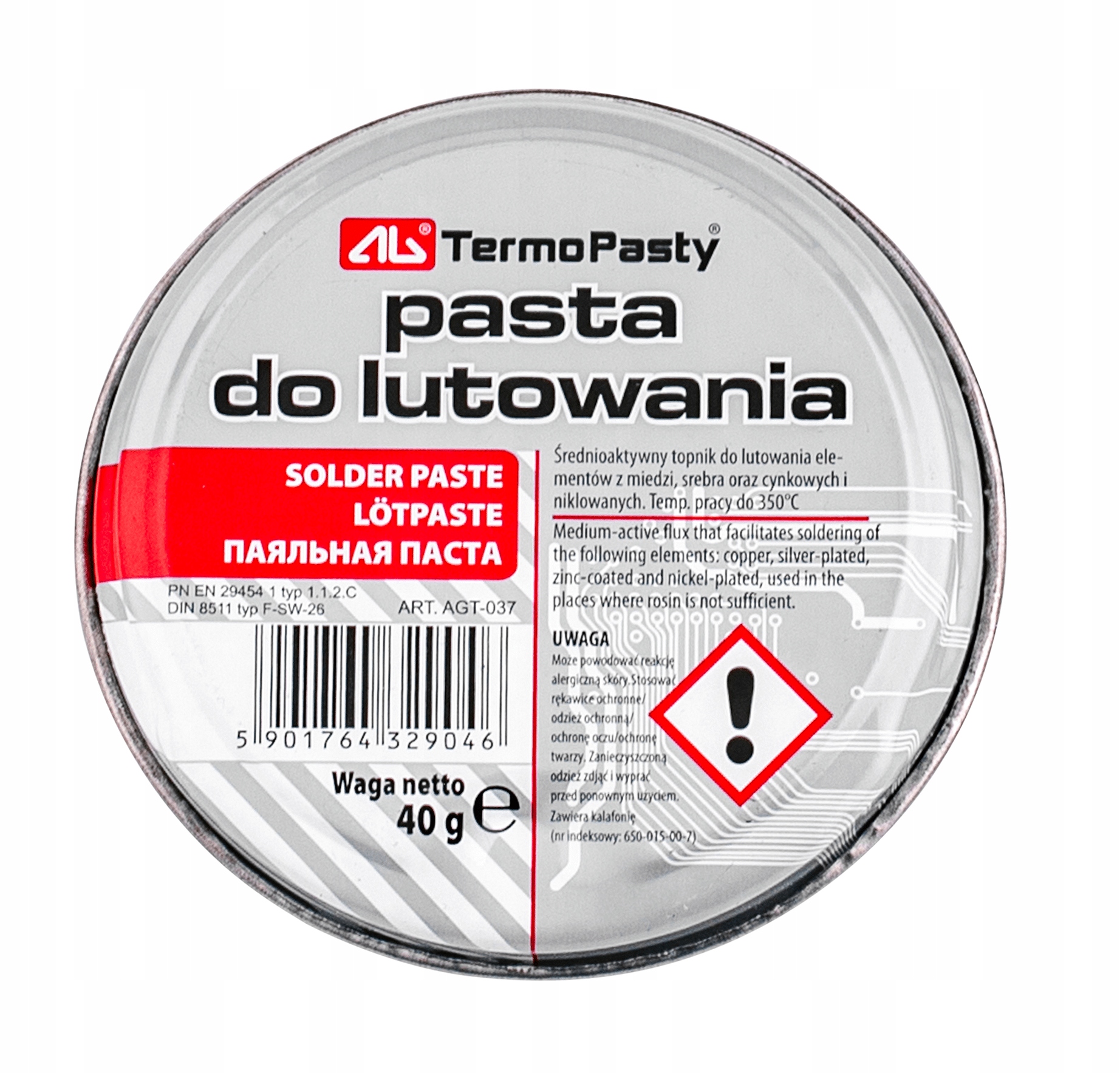 

Pasta lutownicza 40g Ag (1087#)