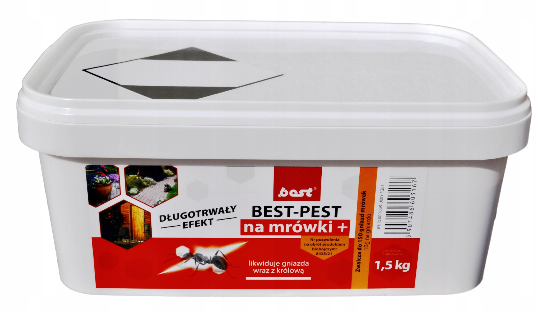 Best-pest na mrówki 1,5kg granulat