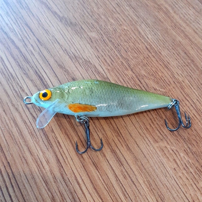 

Wobler Płoć 7 cm Roach Ręcznie robiony K4