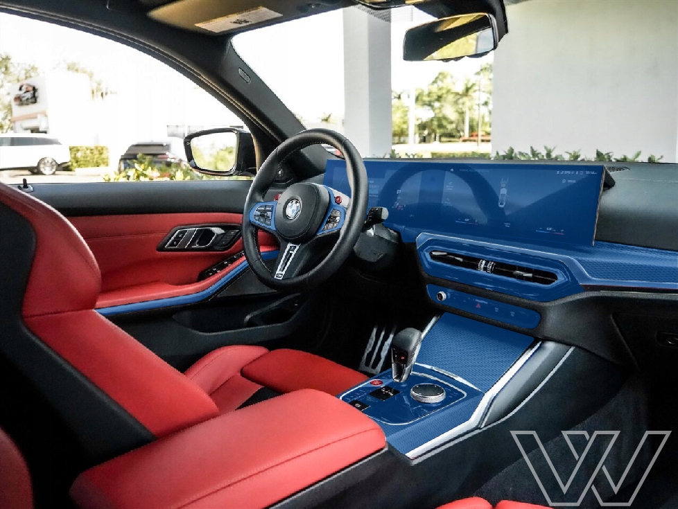 Fólie do interiéru Bmw řady 3- Průhledná ochrana interiéru