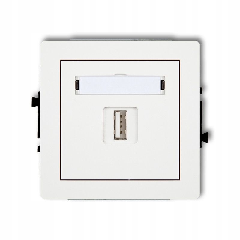 Zásuvka Usb-aa Bílá DGUSB-1 Deco Karlik