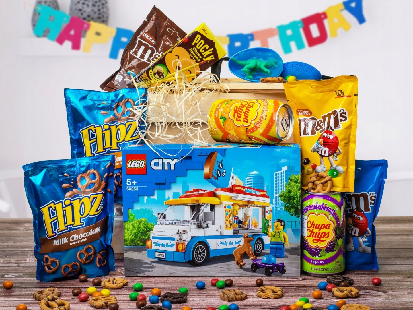 Levně Dárková bedna Lego City – skvělý dárek pro děti na Narozeniny,svátek,vánoce