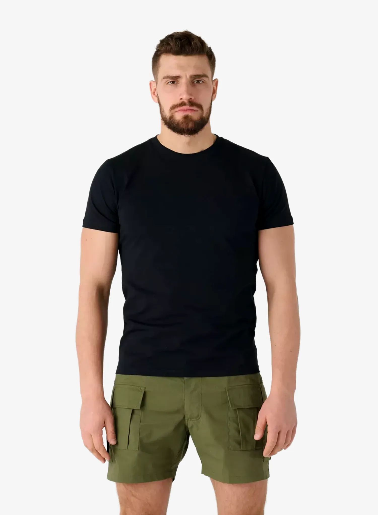 Kraťasy kraťasy Helikon-Tex Cargo Shorts olivově zelené M
