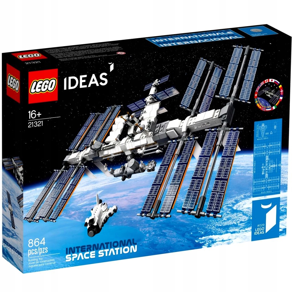 Zestaw Lego Ideas 21321 Międzynarodowa Stacja Kosmiczna Iss