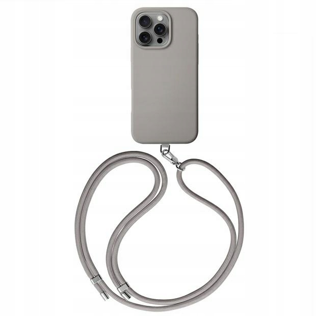 Uniq pouzdro Coehl Creme pro iPhone 16 Pro 6.3" magnetické nabíjení šedá/taupe šedá