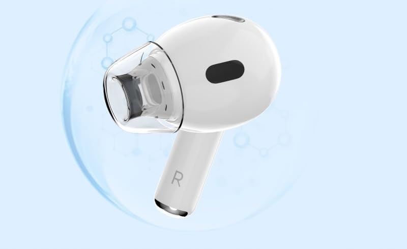 GUMKI NAKŁADKI WKŁADKI PREMIUM 2xM DOUSZNE EAR TIPS DO APPLE AIRPODS 4 Marka E-inventory