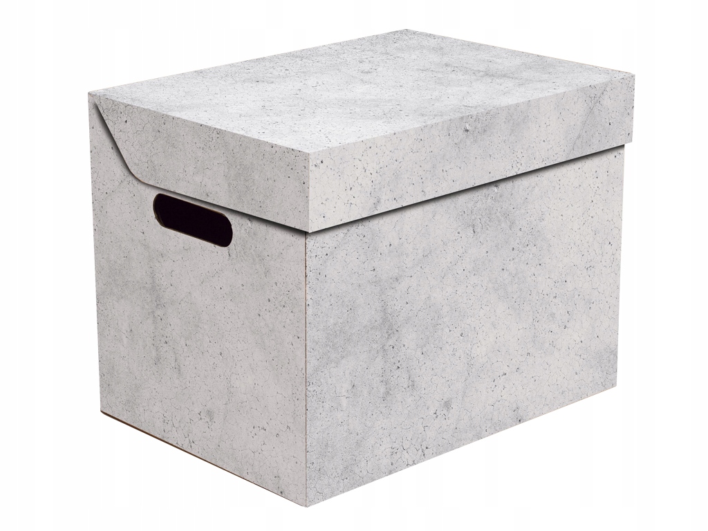 mocne pudełko karton pojemnik archiwum BETON pudło