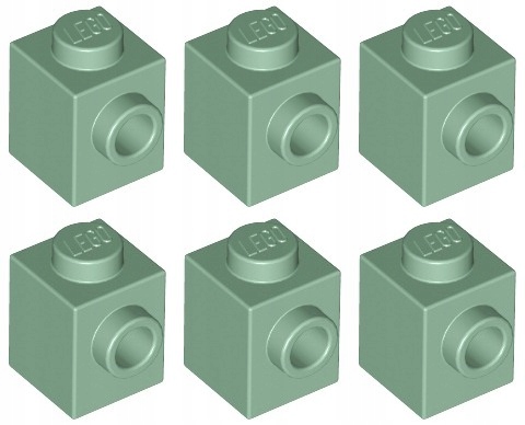 

Lego 87087 Klocek 1x1 sand green (3g) 6 szt.