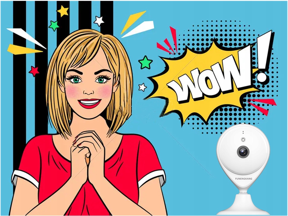 KAMERA ZEWNĘTRZNA IP WIFI 2K HD 8x ZOOM 4MP CCTV Marka Inna