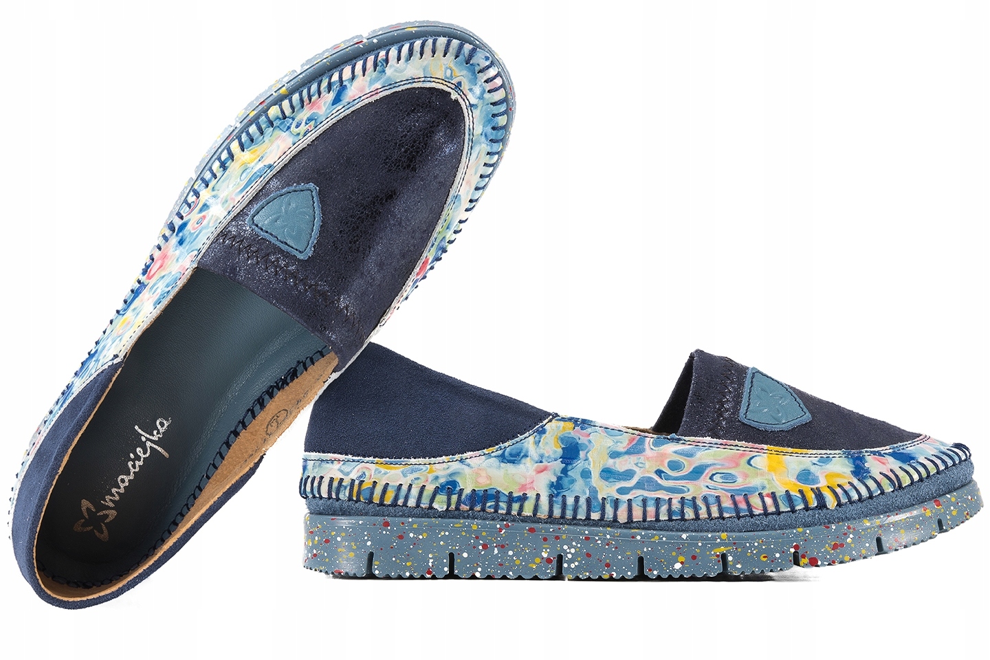 Maciejka 05434 Dámské Polobotky Espadrilky Balerínky