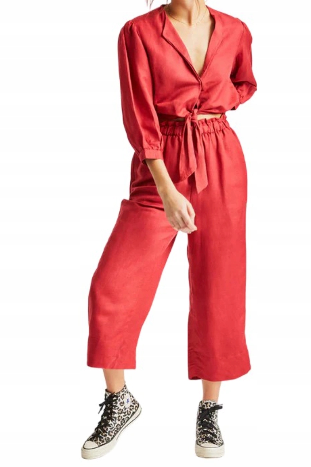 Dámská košile katana Brixton lněný elegantní krátký módní top vel. M