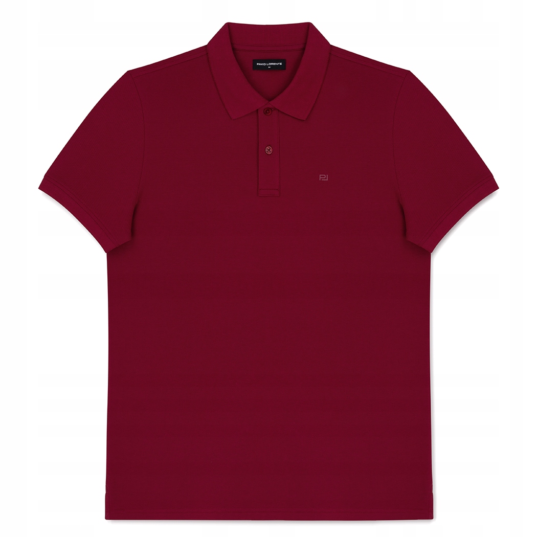 Pánská polokošile v vínové barvě 100% bavlna Pako Lorente vel M