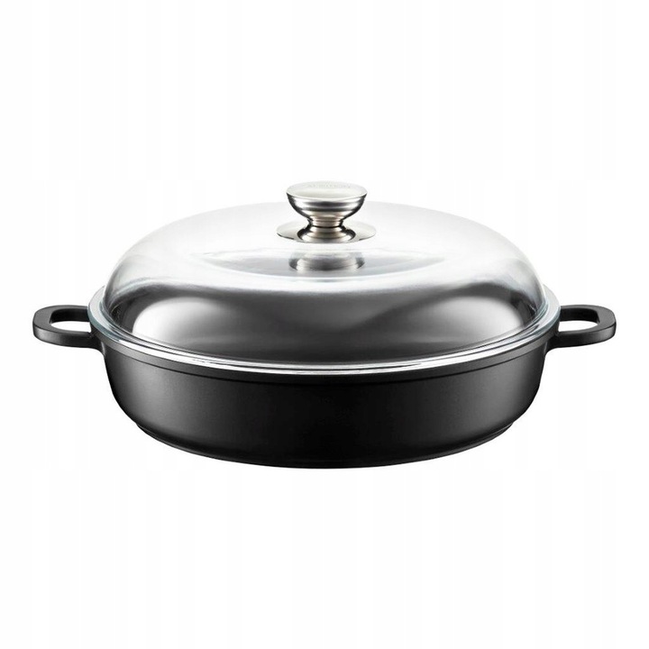 Hlboká panvica Magnat s pokrievkou 32 cm Ambition